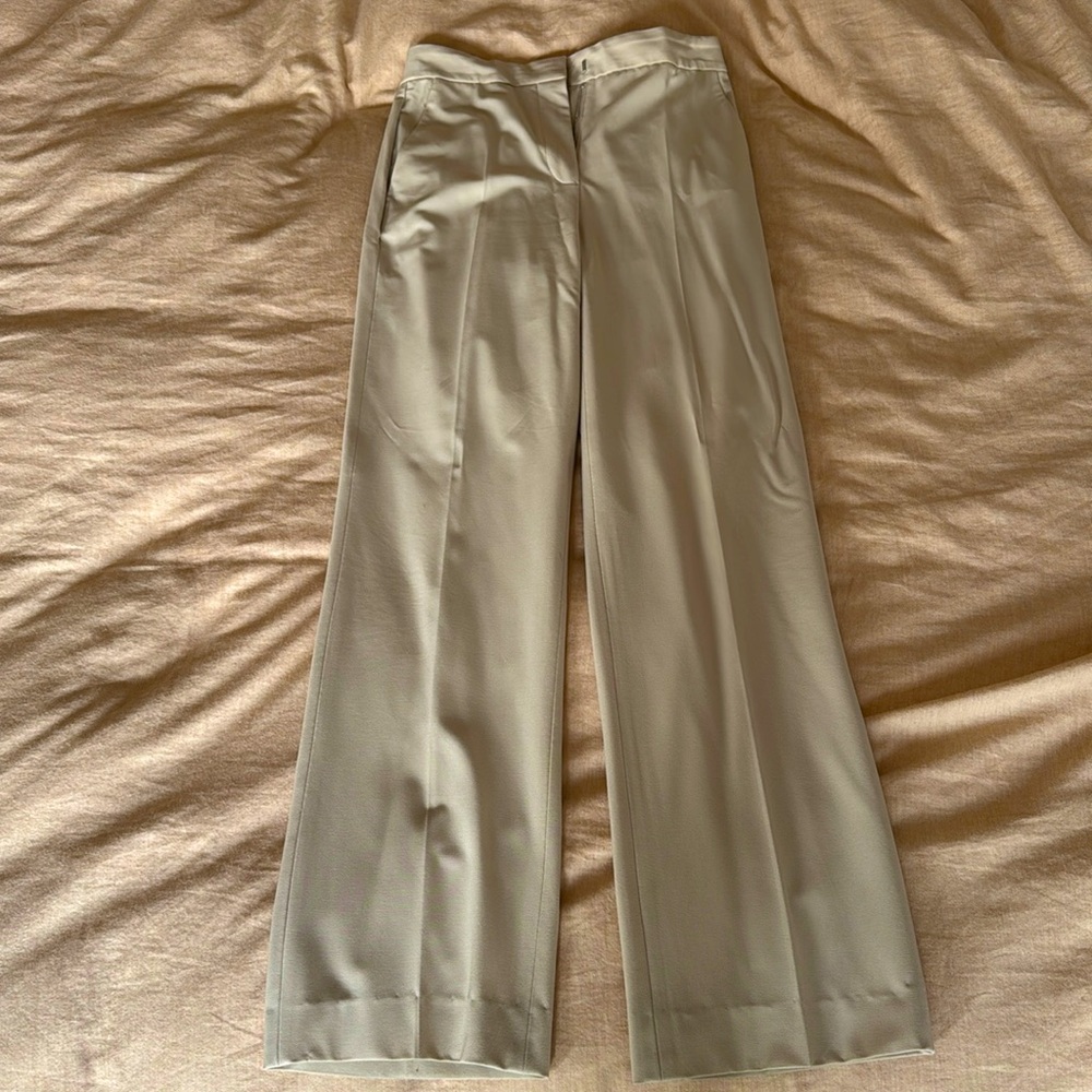 Babaton Cream colored dress pants from Aritzia
